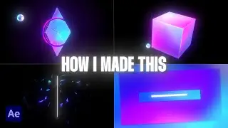 How I made this Advanced Animation Sequence in After Effects | Animation Breakdown