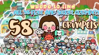 Toca boca hidden secrets part 5 | Finding all the free and hidden secrets ~ monica winsleth
