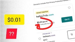 My Domain Website | Price Checking Part 9 | GoDaddy.Com