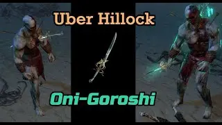 Oni-Goroshi Sword Uber Hillock - Path of Exile POE