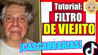 ✅ NUEVO FILTRO DE VIEJITO CASCARRABIAS EN TIKTOK |🔴 Filtro Old But Crispy