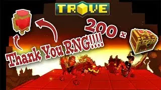 Trove: LEVELING OUR NEW AMAZING PERFECT GEM!! RNG BLESSED US!