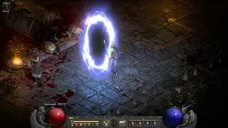 Нормал. Победа над Мефисто. Прохождение Волшебницей Diablo II: Resurrected на сложности нормал.