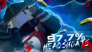 97.7% HEADSHOTS ? | highlights | pubgmobile | 11 iphone | 60 fps