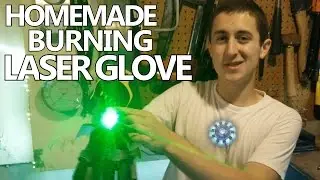 Homemade Burning Laser Glove - Paul Pyro