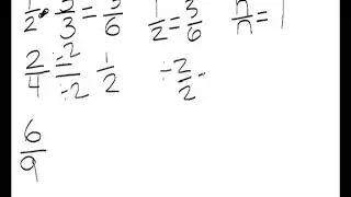 Equivalent fractions