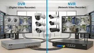 DVR vs NVR | What’s the Difference Explained Fast (2025 CCTV Guide)