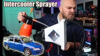 I Took My EVO 8's INTERCOOLER SPRAYER And Put It In My PC