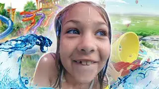 Eva and her party at the Aquapark. Was the surprise successful?