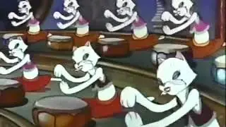 Terrytoons Harem Cats - Belly Dancers