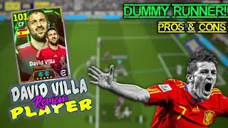 David Villa (Starter Set) Double Boosted Epic Card Review 🪄🔥 || Pros & Cons 🤔 || eFootball 2025