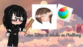 Como editar el cabello en Medibang Paint pro en pc (gacha club y Gacha life)