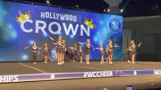 OC Cheer Foothill Division – Team Youth yellow. 1-28-2023