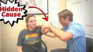 *Sharp Shoulder Pain* GONE ~{Hidden Underlying Problem} Corrected By Special Chiropractic Adjustment