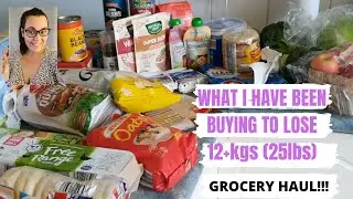 WHAT FOOD I'VE BEEN BUYING TO LOSE 12+KGS (25LBS) - ALDI AUSTRALIA BUDGET GROCERY HAUL!!!