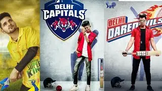 IPL photo editing | picsart IPL Special photo editing 2019 | vivo IPL photo editing Tutorial ||
