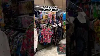 Busiest Shopping Street in Okinawa