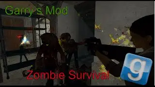 зажат с двух сторон[Garry’s Mod -Zombie Survival]