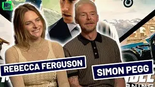 'I Got Done For Speeding Because Of The Soundtrack! ' Simon Pegg & Rebecca Ferguson On MI7