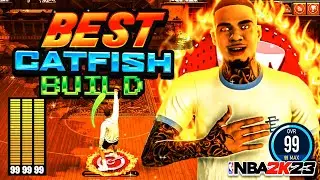 BEST CENTER BUILD IN NBA2K23! *NEW*  CATFISH DEMIGOD BUILD! + THIS BUILD IS UNFAIR IN NBA2K23