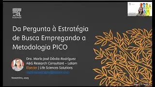 Oficina: Da pergunta à estratégia de busca empregando a metodologia PICO