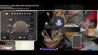 Guess Who Is Back- Black Clover Op 4 osu! [Hard]