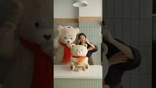 Торт в форме мишки ❣️