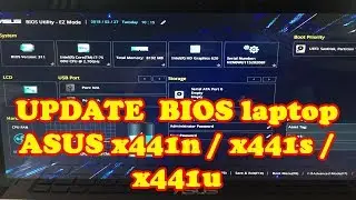 Cara Update BIOS Asus X441N
