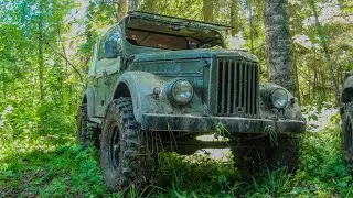 Кто кого: ГАЗ-69, УАЗ V8 или речка?