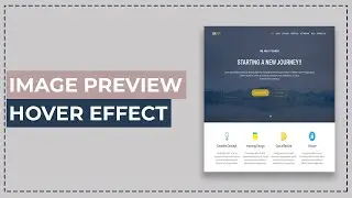 Image Preview Animation Effect | Image Hover Effect | HTML and CSS |