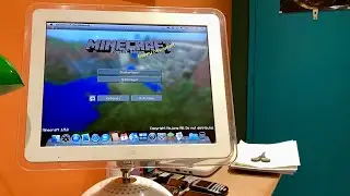 Playing Minecraft on a 22 Year Old Apple iMac