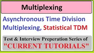 Asynchronous Time Division Multiplexing Asynchronous  TDM | Statistical TDM