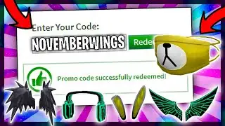 *4 Code!?* ALL NEW PROMO CODES in ROBLOX !!? (November 2020)