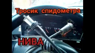 Replacing the speedometer cable NIVA.