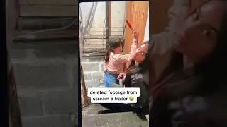Jenna Ortega in Deleted Footage From SCREAM 6 Trailer 😱😭