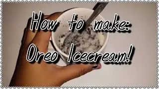I TRY OREO ICE CREAM?!?!?