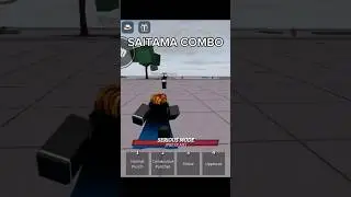 Saitama ONE SHOT combo. (The strongest battlegrounds) 