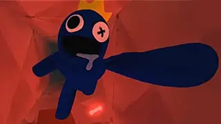 Rainbow Friends Blue Chase Scene - Roblox