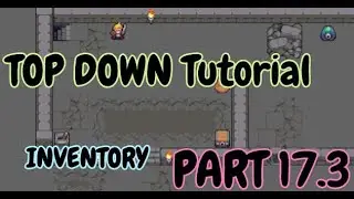 How to Tutorial - Construct 3 ( TOP Down RPG - INVENTORY) - Part 17-3
