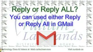 Reply or Reply All   GMail