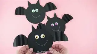 How to Make an Accordion Fold Bat Craft