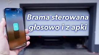 Brama garażowa sterowana głosowo z Siri i Apple Home oraz apkę z dowolnego miejsca na świecie.Meross