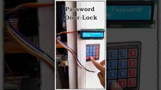 Password-Based Door Lock System Using Arduino and Keypad