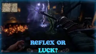 Cat like reflexes or luck?!? #dungeonborne