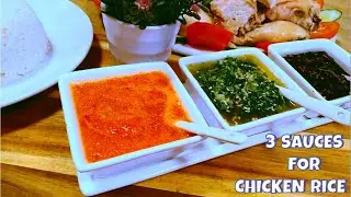 3 Delectable Sauces for Hainanese Chicken Rice /Chicken Rice/Sauces for Hainanese Chicken Rice
