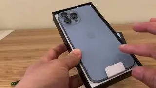 Iphone 13 pro max 256 storage sierra blue color