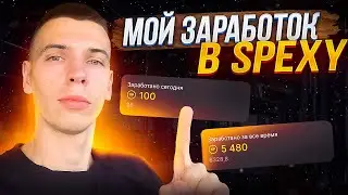 МОЙ ЗАРАБОТОК В SPEXY!!!