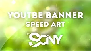 YOUTUBE BANNER - SPEED ART - COLOR EDIT