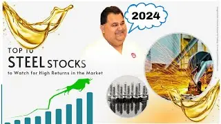 High Return Steel Stocks || Today share market news #trend