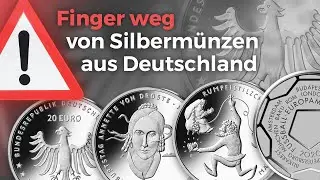 Why Euro silver coins from Germany are not recommended